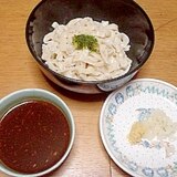 人参つけうどん